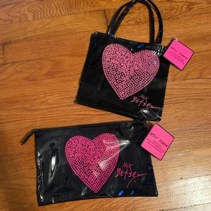 💗 New Authentic Betsey Johnson vintage style set